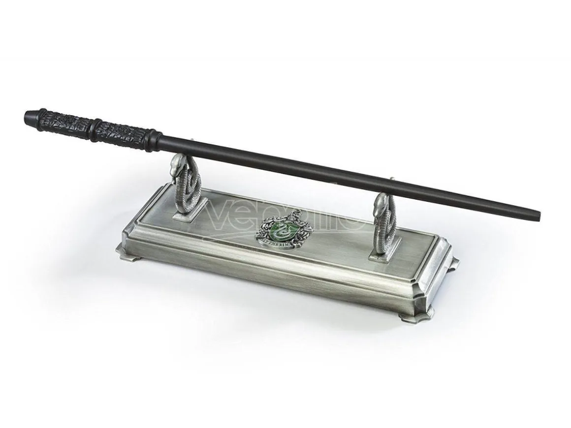 Harry Potter Porta Bacchetta Con Stemma Serpeverde 20 cm Noble Collection