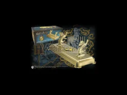 Harry Potter Porta Bacchetta Con Stemma Tassorosso 20 cm Noble Collection