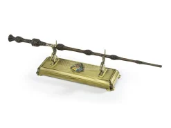 Harry Potter Porta Bacchetta Con Stemma Hogwarts 20 cm Noble Collection