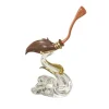 Harry Potter Prop Ups Replica Nimbus 2000 e Boccino d’Oro 17 Cm Noble Collection