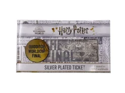 Harry Potter Replica Biglietto Coppa del Mondo di Quidditch Argento Esclusiva