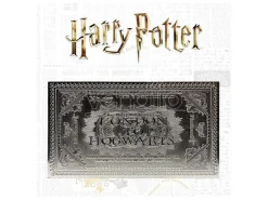 Harry Potter Replica Biglietto del Treno per Hogwarts Placcato Argento Edizione Limitata