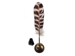 Harry Potter Replica Penna Piuma e Calamaio Hogwarts Noble Collection