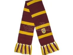 Harry Potter Sciarpa per Costume Adulto Grifondoro Bordeaux e Oro Distrineo