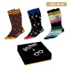Harry Potter Set Regalo 3 Paia Di Calzini Uomo Misura 40/46 Cerdà