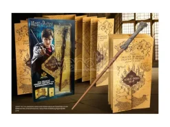 Harry Potter Set Regalo Bacchetta e Mappa Malandrino Originale 38 cm Noble Collection