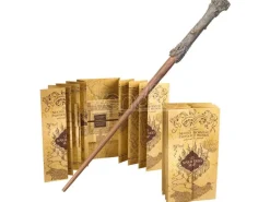Harry Potter Set Regalo Bacchetta e Mappa Malandrino Originale 38 cm Noble Collection