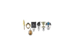 Harry Potter Set Segnalibri dei 7 Horcrux di Lord Voldemort Noble Collection