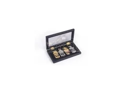 Harry Potter Set Segnalibri delle 4 Casate di Hogwarts con Espositore Noble Collection