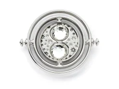 Harry Potter Spilla Badge Giratempo (silver Tone) The Carat Shop