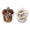 Harry Potter Spilla Distintivo Stemma Grifondoro 2 x 2 cm The Carat Shop
