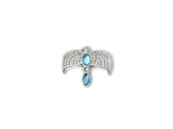 Harry Potter Spilla Distintivo Diadema con Cristalli 2 x 1 cm The Carat Shop