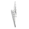 Harry Potter Spilla Distintivo Fulmine con Cristalli 2 x 1 cm The Carat Shop