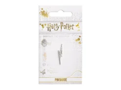 Harry Potter Spilla Distintivo Fulmine con Cristalli 2 x 1 cm The Carat Shop