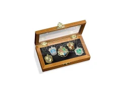 Harry Potter Spille Con Replica 5 Stemmi Casate Di Hogwarts Noble Collection