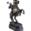 Harry Potter Statua Fermalibri Pedina Cavaliere Nero 21 cm Noble Collection