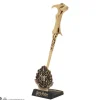 HARRY POTTER VOLDEMORT WAND PEN IN STAND Penna CINEREPLICAS