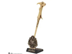 HARRY POTTER VOLDEMORT WAND PEN IN STAND Penna CINEREPLICAS
