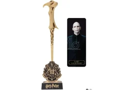 HARRY POTTER VOLDEMORT WAND PEN IN STAND Penna CINEREPLICAS