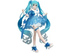 Hatsune Miku Trio-try-it Pvc Statua Miku Rainy Dance 19 Cm Furyu