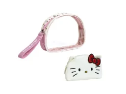 Hello Kitty 2 Vanity Case Da Viaggio Set Cerdà