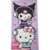 Hello Kitty Kuromi Microfibre Telo Mare Sanrio