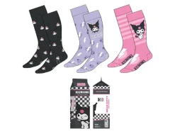Hello Kitty Kuromi Pack 3 Adulto Calzini Cerdà