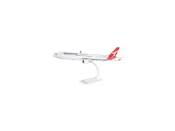 Herpa HP611510 AIRBUS A330-300 QANTAS cm 32 1:200 Modellino