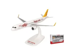 HERPA HP614320 AIRBUS A321neo PEGASUS AIRLINE 100th 1:200 Modellino