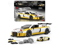 Hot Wheels Elite Mattel Brick Shop Building Set 1/16 '15 Audi R8 LMS Mattel