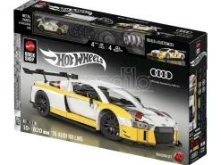 Hot Wheels Elite Mattel Brick Shop Building Set 1/16 '15 Audi R8 LMS Mattel