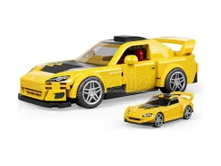 Hot Wheels Speed Series Mattel Brick Shop Building Set 1/32 '07 Honda S2000 Mattel