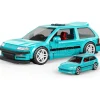 Hot Wheels Speed Series Mattel Brick Shop Building Set 1/32 Custom ’90 Honda Civic EF Mattel