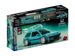 Hot Wheels Speed Series Mattel Brick Shop Building Set 1/32 Custom ’90 Honda Civic EF Mattel