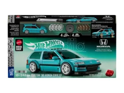Hot Wheels Speed Series Mattel Brick Shop Building Set 1/32 Custom ’90 Honda Civic EF Mattel