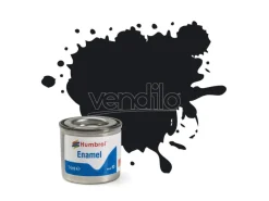 HUMBROL AA0237 No.21 BLACK GLOSS Pz.6 Modellino