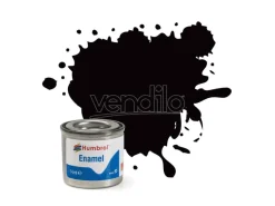 HUMBROL AA0936 No.85 COAL BLACK  SATIN Pz.6 Modellino