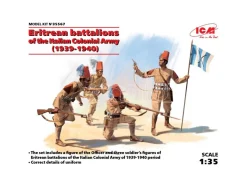 ICM ICM35567 ERITREAN BATTALIONS OF THE ITALIAN COLONIAL ARMY 1939-1940 KIT 1:35 Modellino
