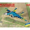 Icm Icm72144 Mig-29 Of Ukrainian Air Forces Con Jdam-er Bombs Kit 1:72 Modellino