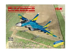 Icm Icm72144 Mig-29 Of Ukrainian Air Forces Con Jdam-er Bombs Kit 1:72 Modellino