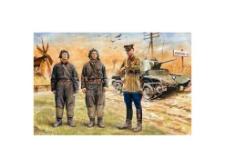 ICM ICM35181 SOVIET TANK CREW 39-42 FIGURE 1:35 Modellino