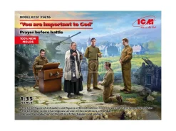 ICM ICM35616 YOU ARE IMPORTANT TO GOD - PRAYER BEFORE BATTLE KIT 1:35 Modellino