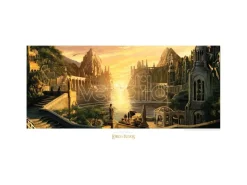 Il Signore Degli Anelli Art Print The Grey Havens 59 X 30 Cm Weta Workshop