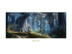 Il Signore Degli Anelli Art Print Lothlorien 59 X 30 Cm Weta Workshop