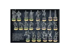 Il Signore degli Anelli Scacchiera e Set di Scacchi da collezione 38 x 38 cm Noble Collection
