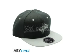 Il Trono Di Spade - Cappellino Snapback - Black & Grey - "stark"