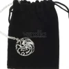 Il Trono Di Spade Ciondolo e Collana Dei Targaryen Noble Collection