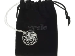 Il Trono Di Spade Ciondolo e Collana Dei Targaryen Noble Collection