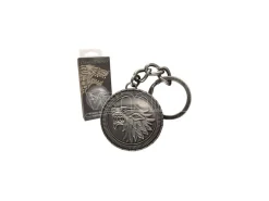 Il Trono Di Spade Portachiavi in Metallo Stark Shield Noble Collection