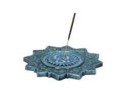Incense Burner Om Sacred Suono Set 4 Brucia Incenso Nemesis Now